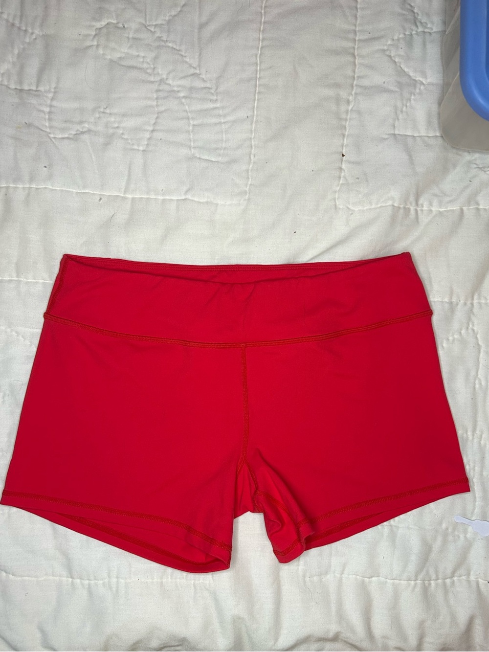 Born Primitive Red Women’s workout shorts 3 1/2 inch inseam
